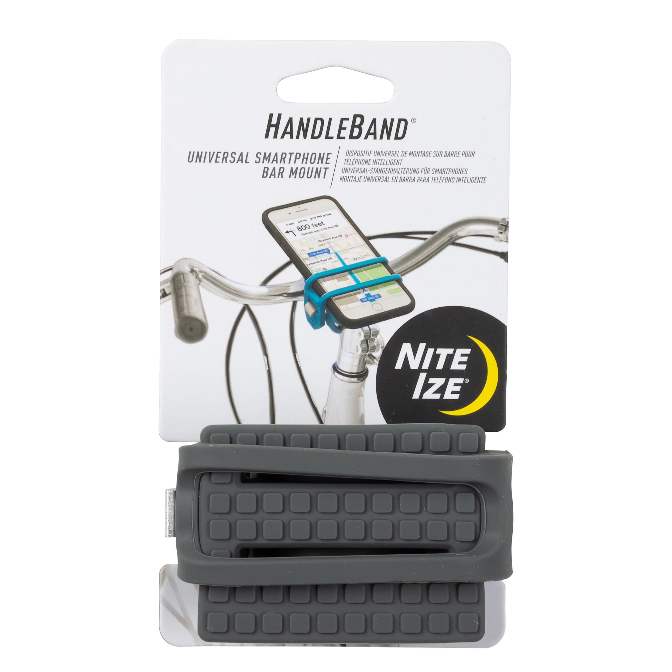 Nite Ize HandleBand Universal Smartphone Bike Handlebar Mount