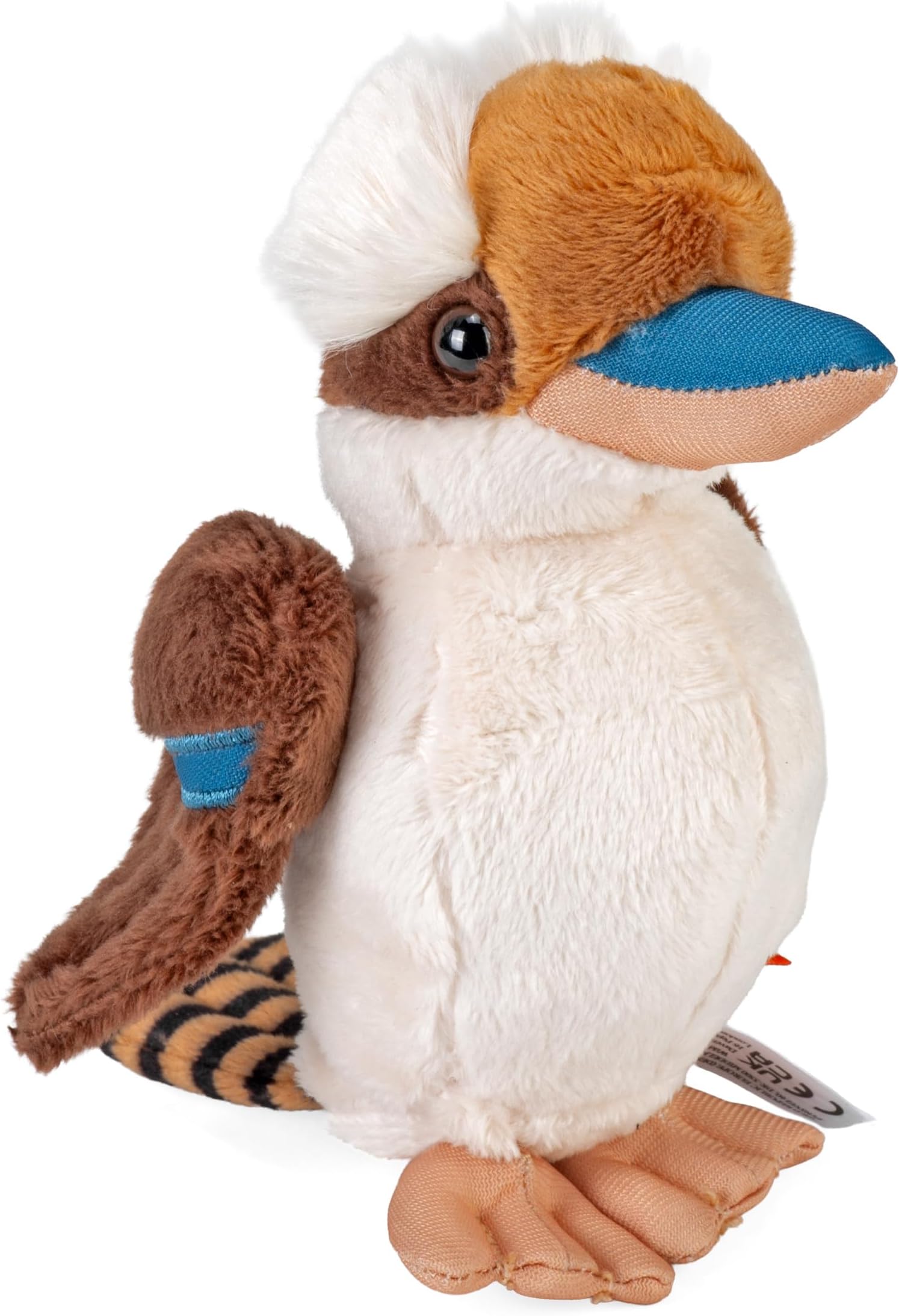 Wild Republic Pocketkins Eco Kookaburra, Stuffed Animal, 5 Inches, Plush Toy, Made from Recycled Materials, Eco Friendly