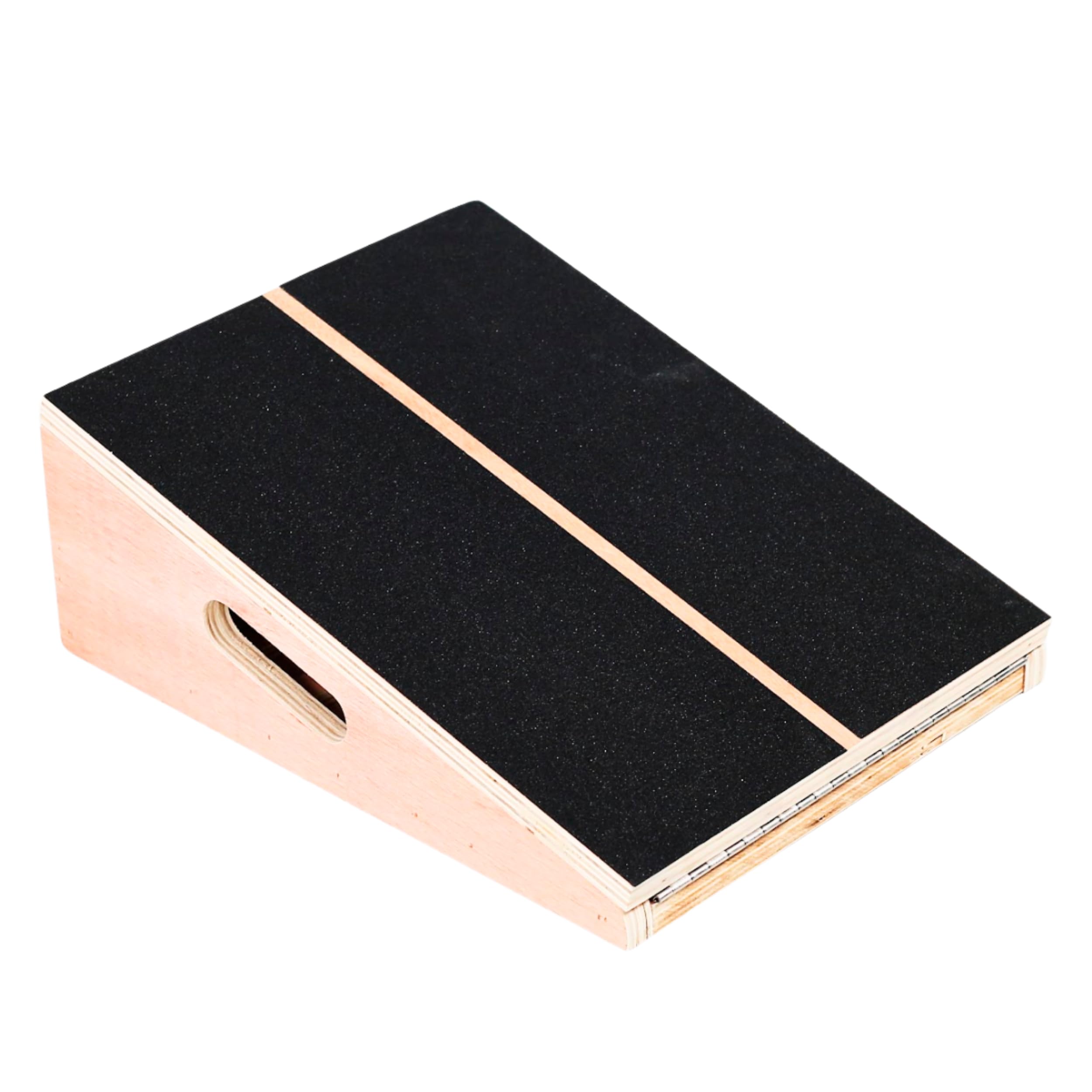 BILDER- Tavola Inclinata Regolabile in Legno per Allungamento Polpacci, Slant Board per Esercizi Fitness Stretching e Rafforzamento Muscolare, Maniglia e Superficie Antiscivolo, Attrezzi Palestra Casa