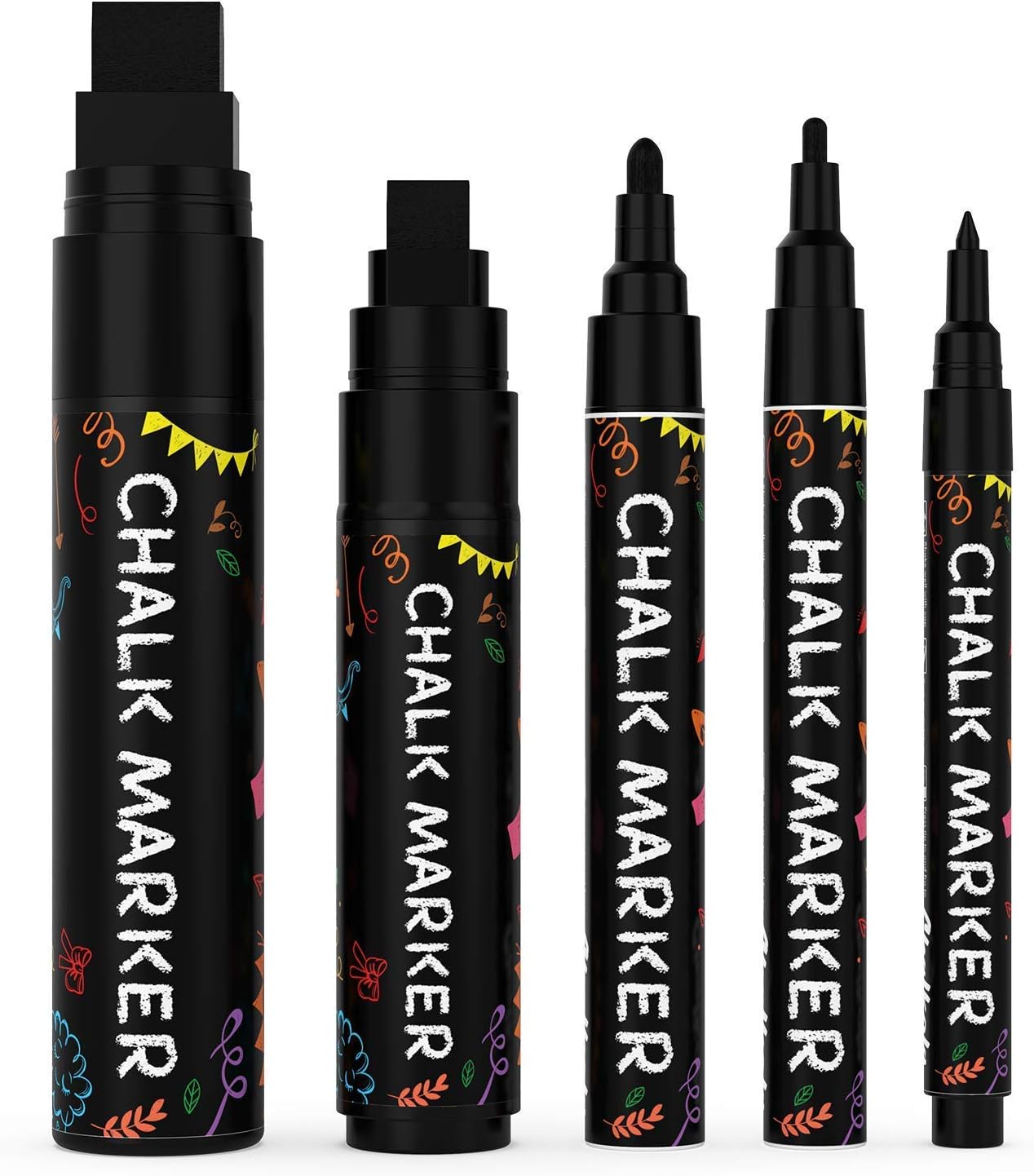 Chalkola Special Bundle - Brown Variety + Metallic Chalk Markers image 2