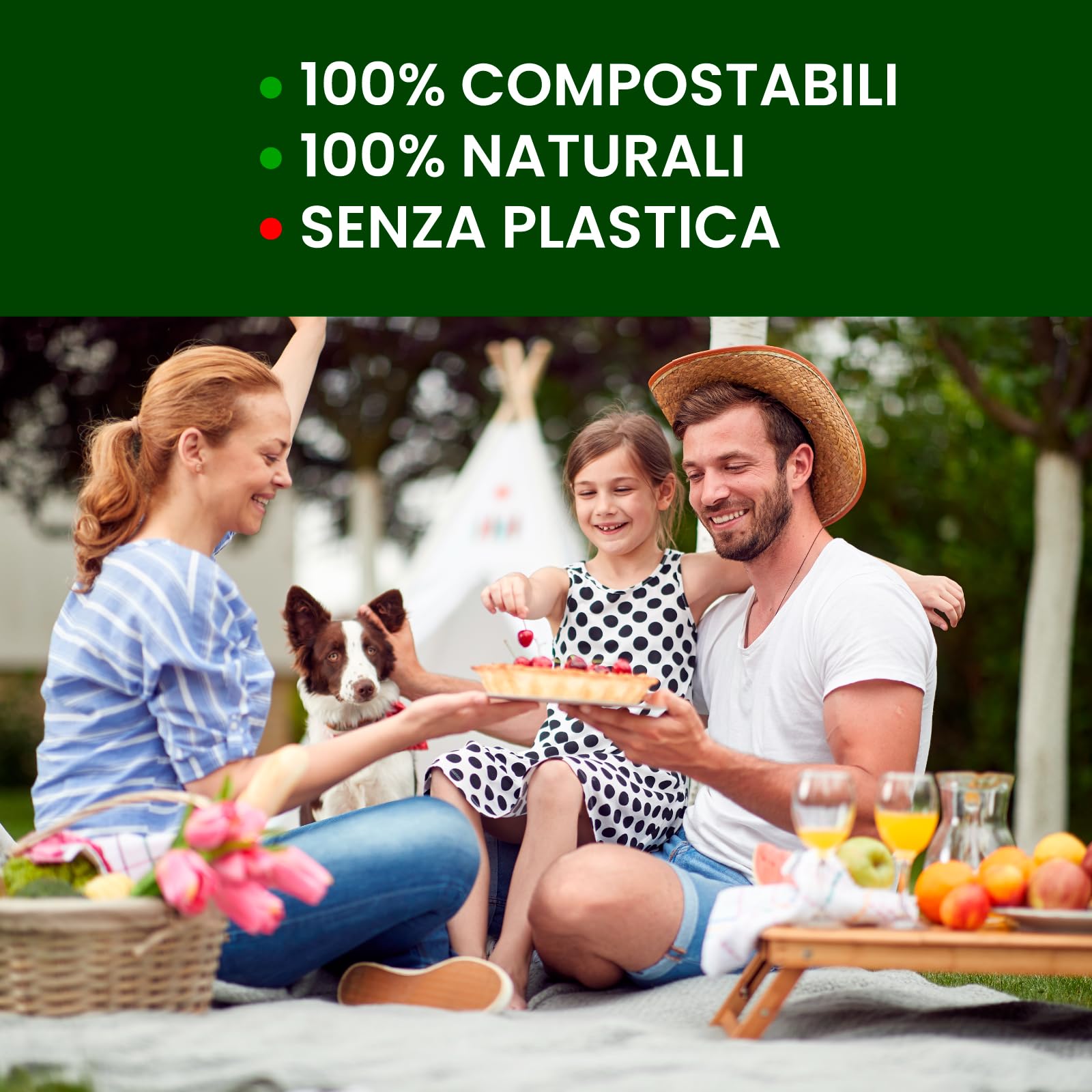 100 Cannucce Larghe Jumbo Colore Nero 15 cm x 8 mm - 100% Rigide Ecologiche Biodegradabili Compostabili e Riutilizzabili Made in Italy - Ideali per Bevande Cocktail Drink Eventi e Feste