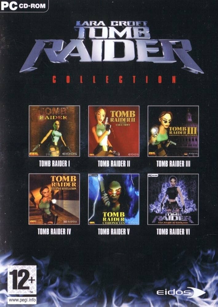 おまけ付きTomb Raider Collection 1-6 CD7枚組 レア Tomb Raider I-III Remastered Collector's Edition (PS4