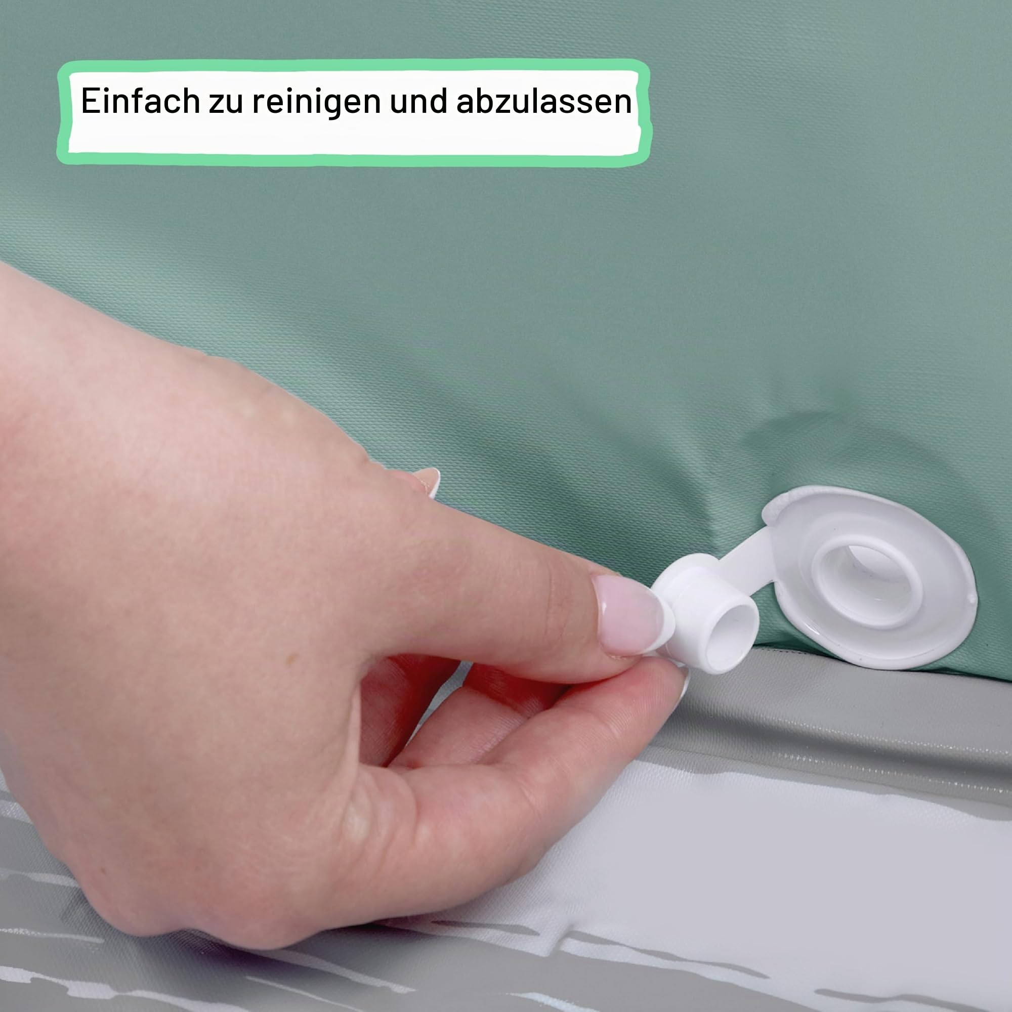 Ingenuity Tuckaway Faltbare Babybadewanne, Kleinkinderbadewanne, verwandelt Dusche in Badewanne, Zusammenklappbar, Leicht zu reinigen, Keine Montage erforderlich, 12M-5J