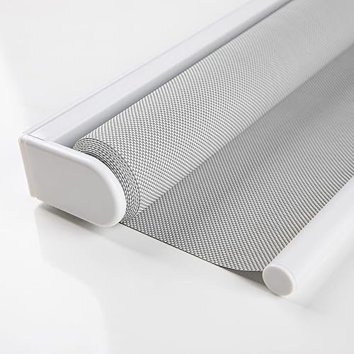 Miniatura 6 de AOSKY Persianas enrollables sin cordones para ventanas que filtran la luz, pantalla solar con 5% de apertura, persianas enrollables