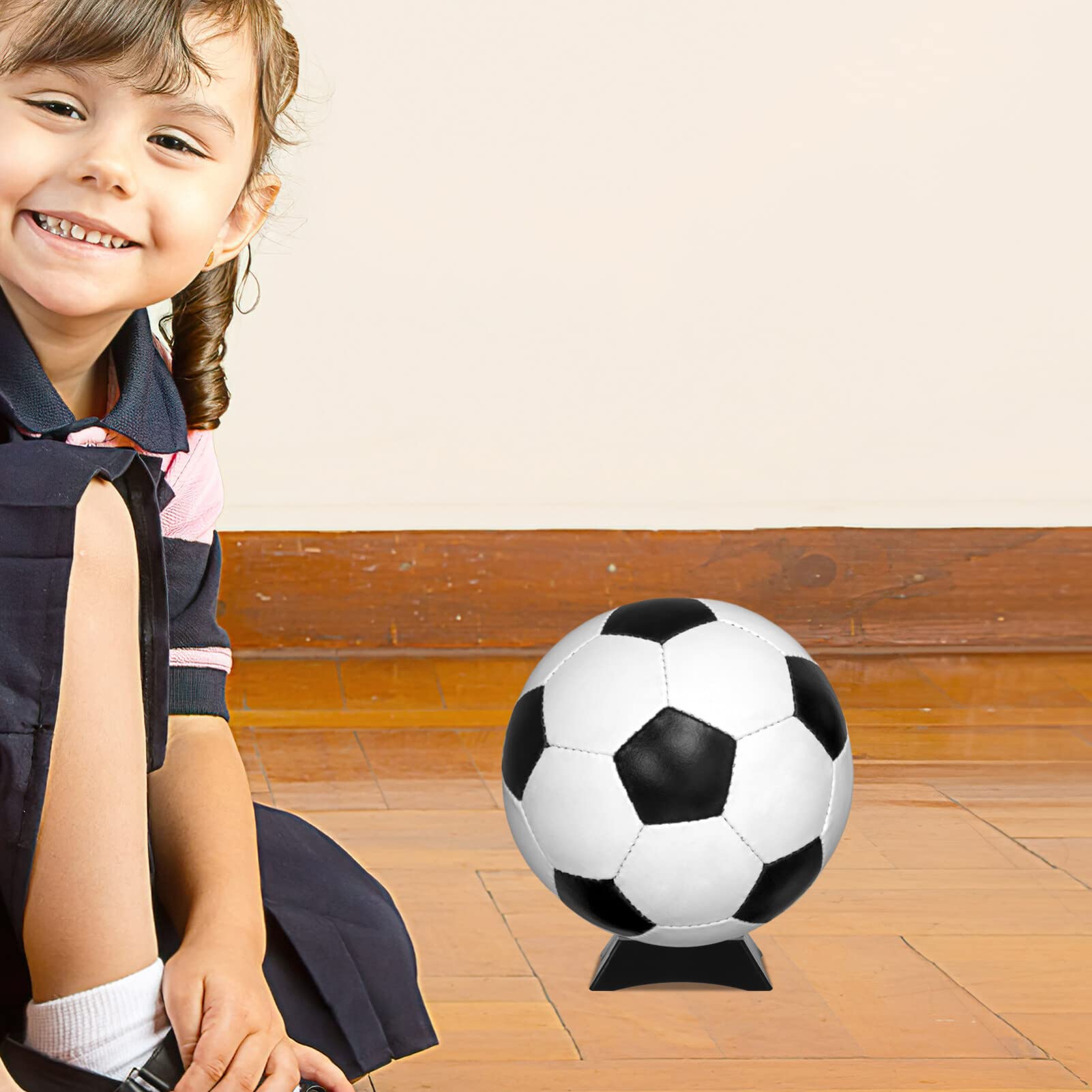 Mini-cage de football,Base de Support présentoir pour jouets de balle,3