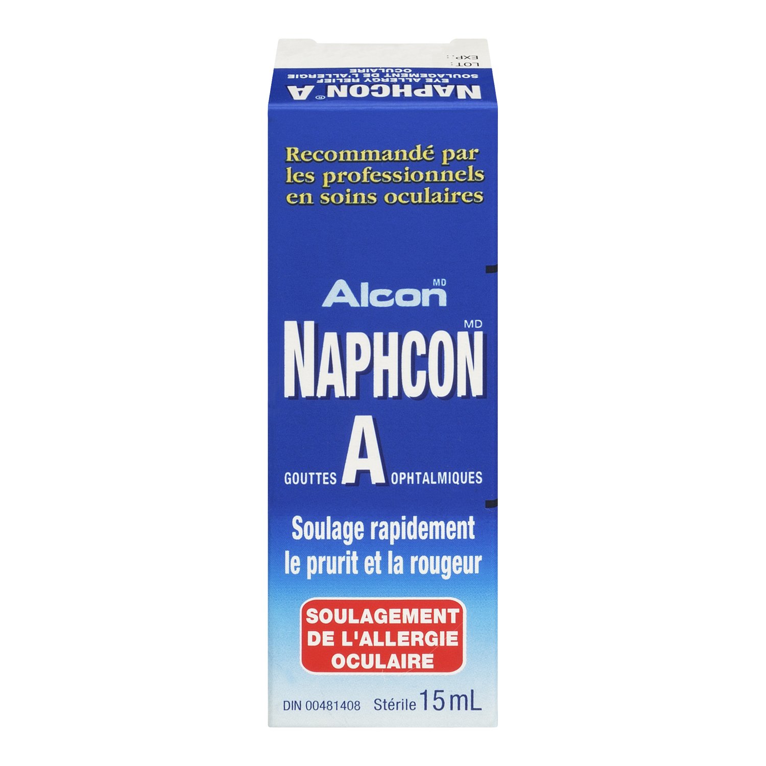 NAPHCON A Eye Drops OTC 15ML Health & Household