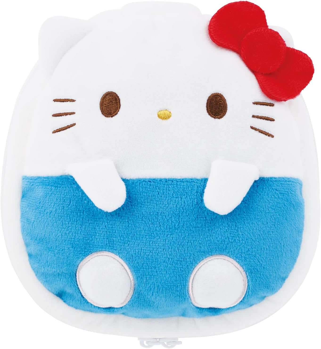 Skater ZTLP1-A Plush Tool Pouch Gadget Pouch with Pocket, Mobile Phone, Storage, Organization, Sanrio Cinnamoroll