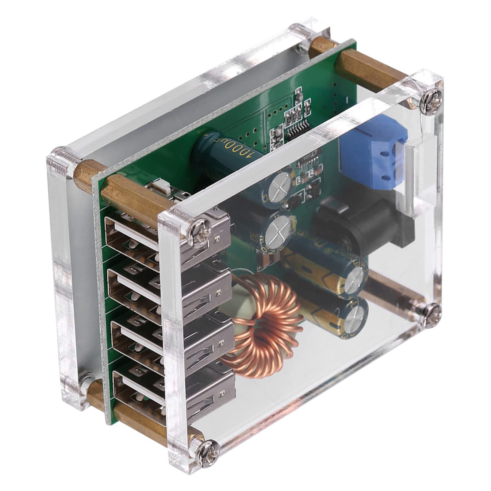 DC-DC 7-60V To 5V 5A 4USB Output Buck Converter Step Down Power
