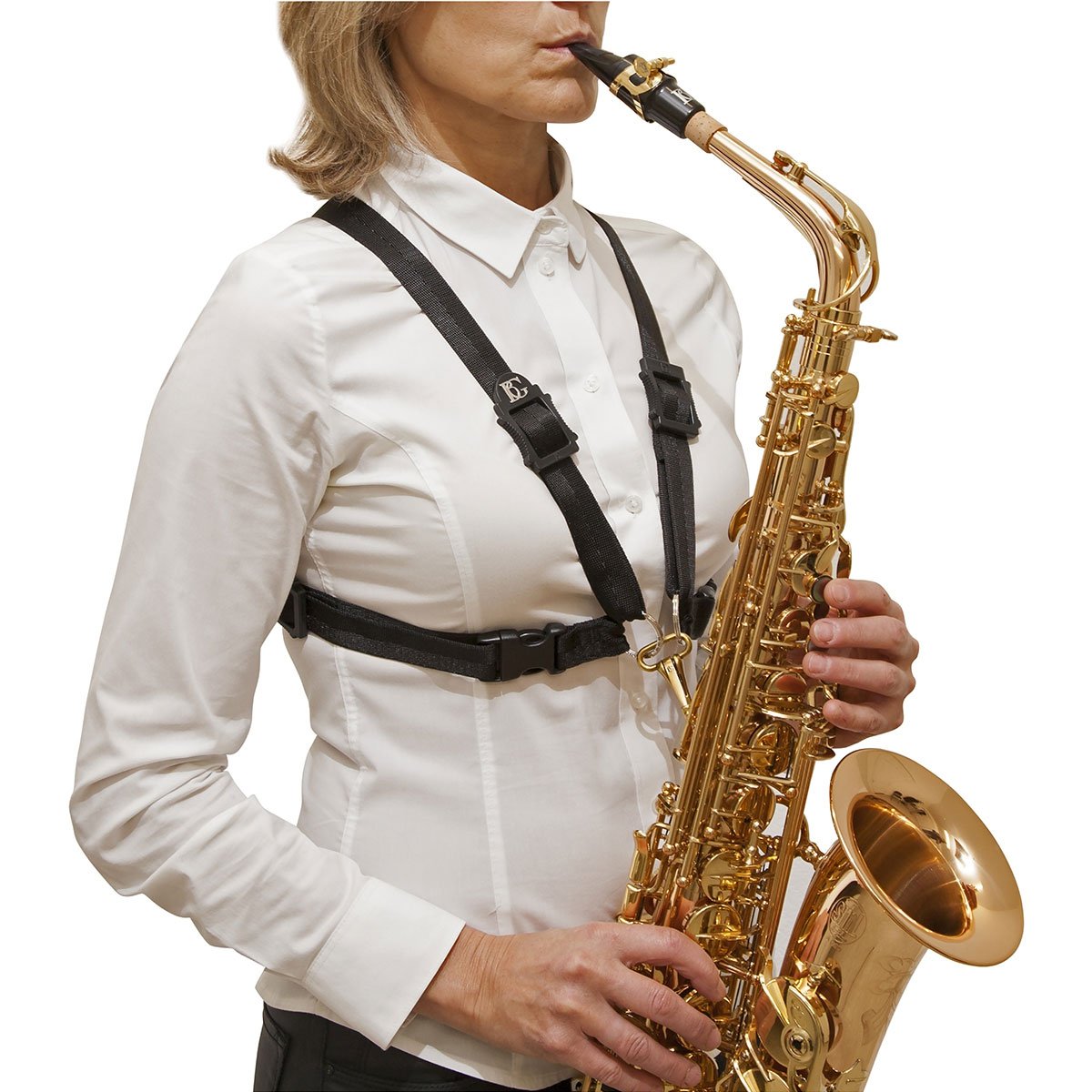 (未使用･未開封品)　BG HARNESS(ハーネス) ストラップ アルト/テナー サクソフォーン サイズ(XL LADIES) メタルスナップフック S44MSH p1m72rm Amazon | BG (ビージー) HARNESS アルト/テナー サクソフォーン サイズ