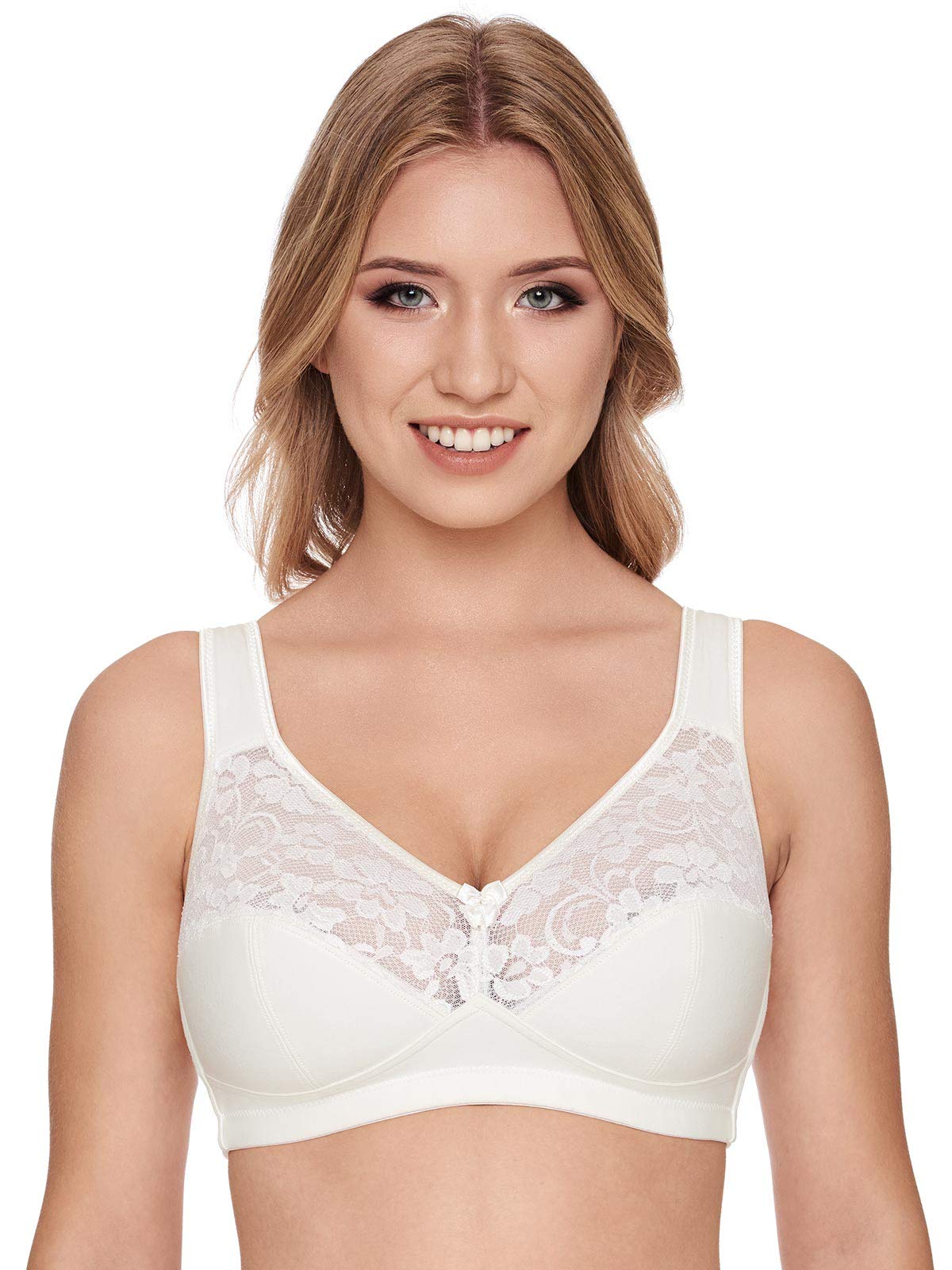 Susa Susa Women's O. Underwire Bra 27931 Sujetador sin Aros Mujer (Pack de 2)