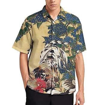 FairyPowder アロハ　メンズポロシャツ Men's Tops - 半袖 - FairyPowder・ChaseVampire・ILicca golf