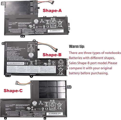 Miniatura 2 de Batería de repuesto para portátil L14M2P21 para Lenovo IdeaPad 330S-14AST 330S-14IKB 330S-15ARR 330S-15AST 330S-15IKB Series 5B10Q39203 5B10Q39204
