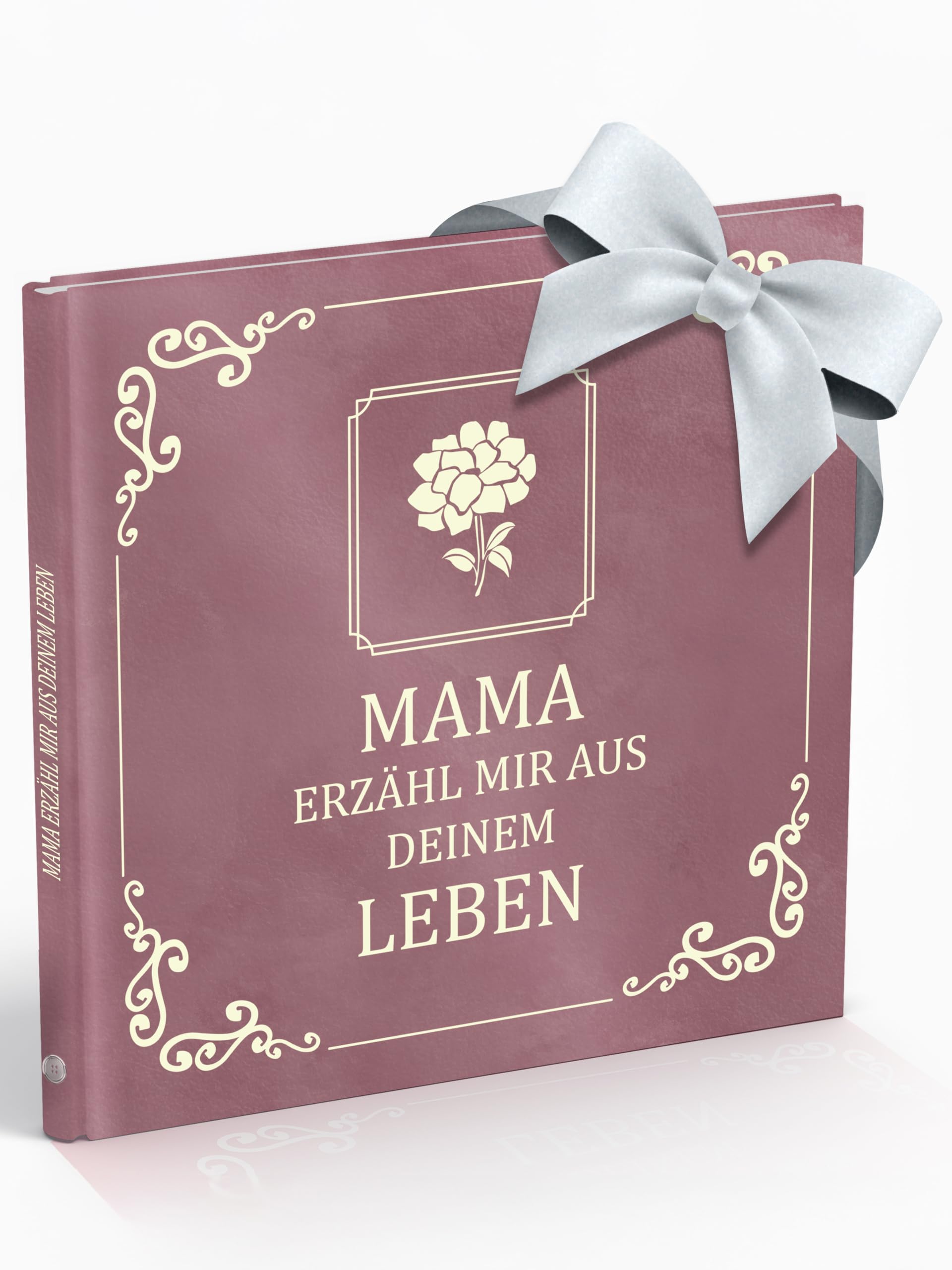 Mama erzähl mal | Erinnerungsbuch zum Ausfüllen | Mama Buch als besonderes Geschenk zum Geburtstag, Weihnachten, Muttertag | Familienbuch als einzigartige Geschenkidee