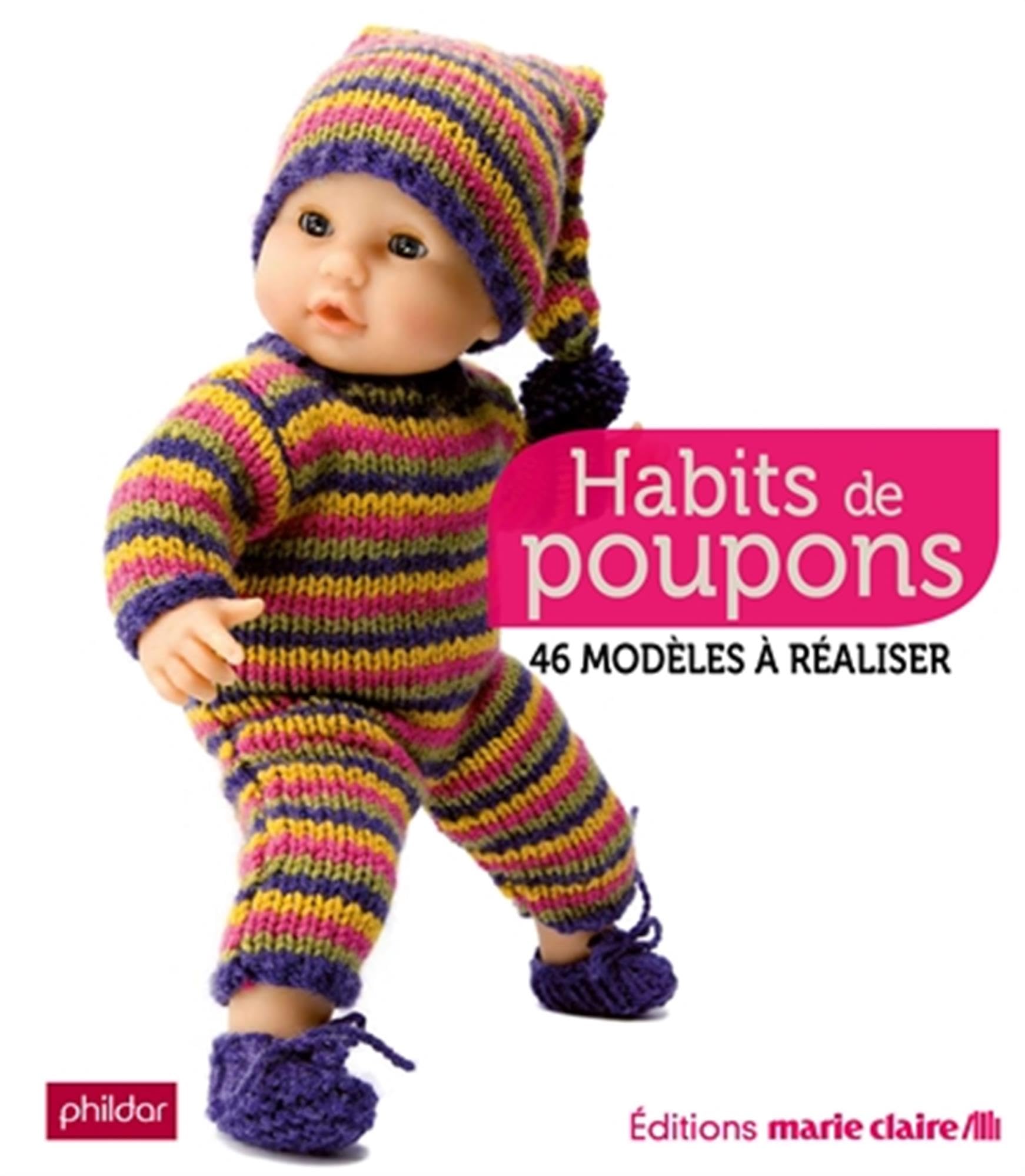 Habits de poupons: 46 modèles à réaliser