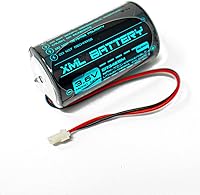 Vista 1 de 3.6v 14000mAh ER34615M 0-9912-K 09912K Batería Li-SOCl2 para Visonic Wireless Siren MCS-710 MCS710