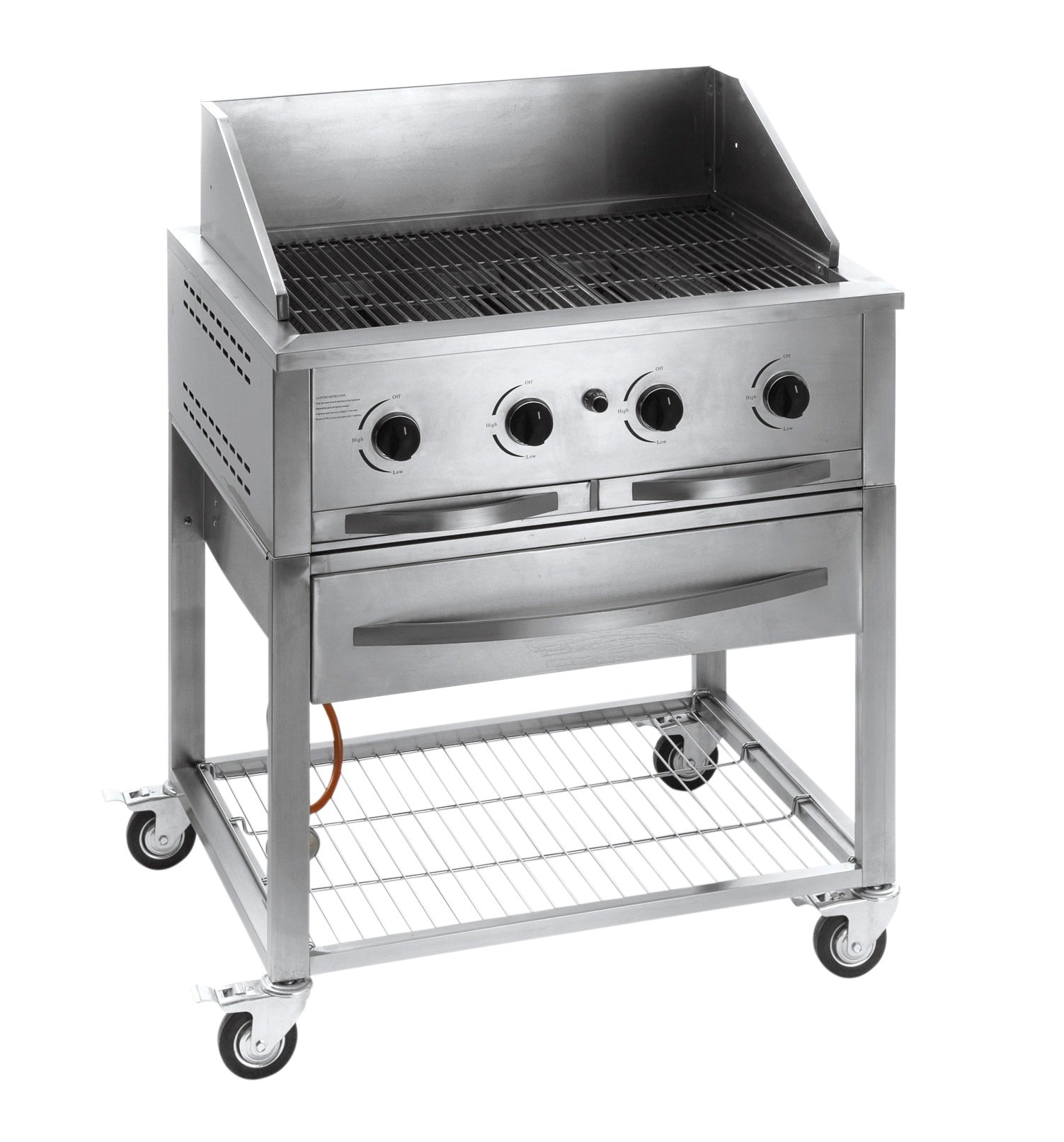Landmann - Barbecue a gas professionale, 4 bruciatori