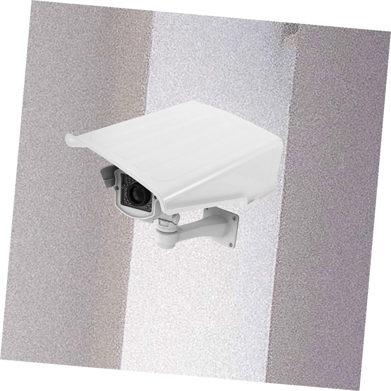 Housse de Protection Plastique pour Caméra de Sécurité Extérieure 2 Jeux Protection Anti-Pluie et Poussière pour Lentille