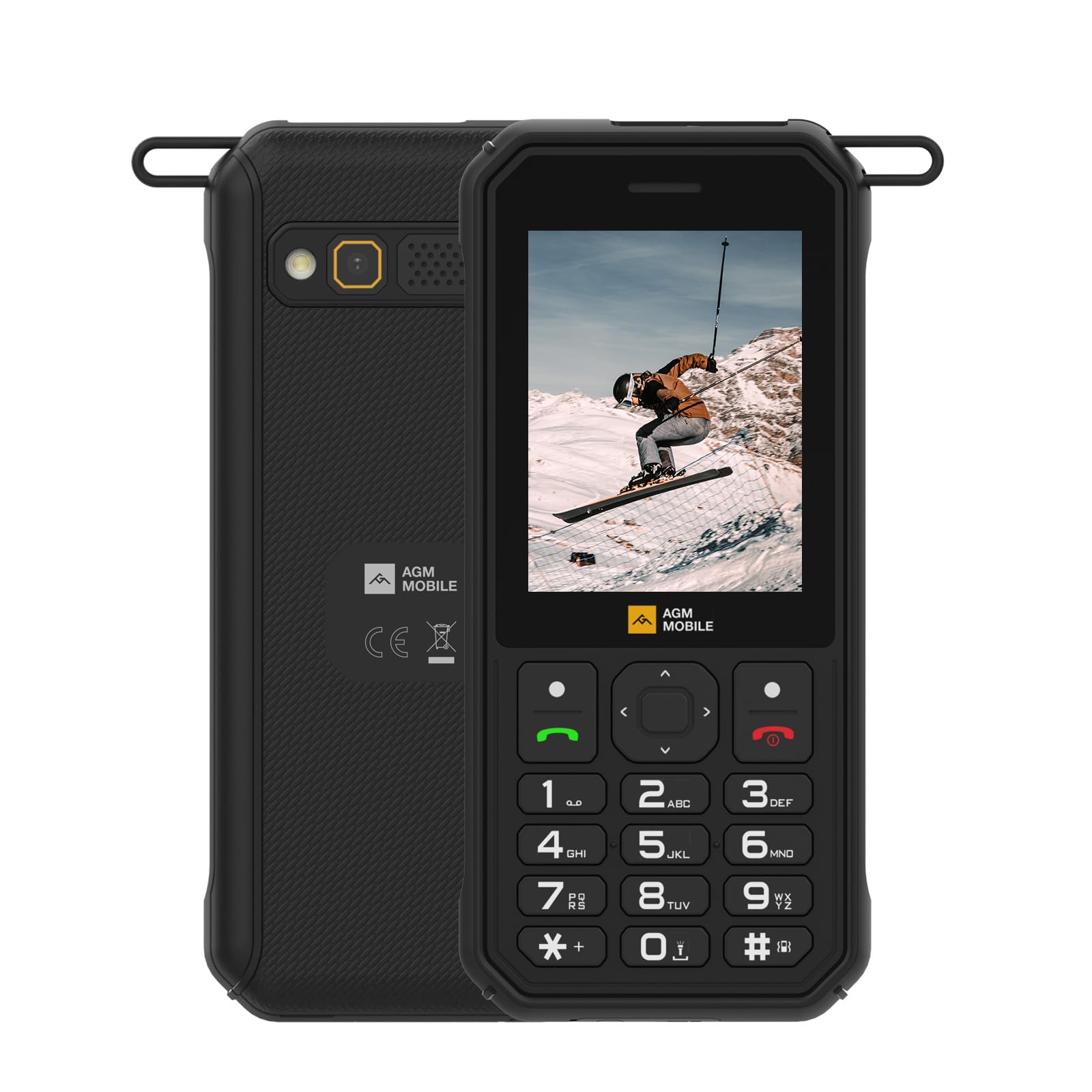 AGM M11 Téléphone Extérieur 4G IP68/IP69K Double SIM Écran 2,8" 4000mAh