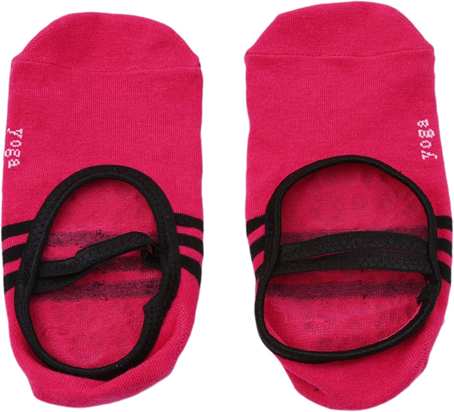 Yoga Socks for Women Non-Slip Grips & Straps, Ideal for Pilates, Ballet, Dance, Barefoot Workout