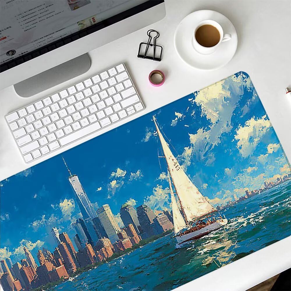 Tappetino Mouse XXL 800x400x3mm Tappetino Mouse Pad Paesaggio 9-VDSLP