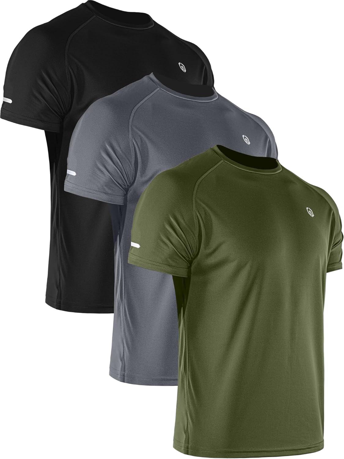 NELEUS Men's Dry Fit Mesh Athletic Shirts