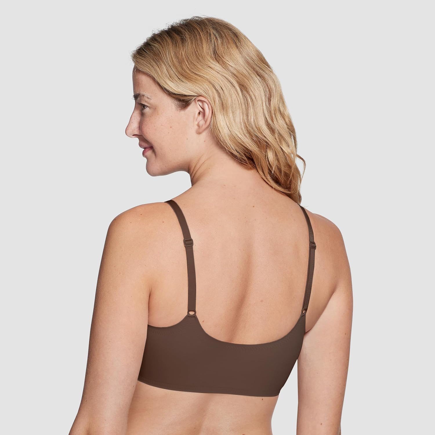 True & Co Womens Adjustable Strap Triangle Bra - Image 3