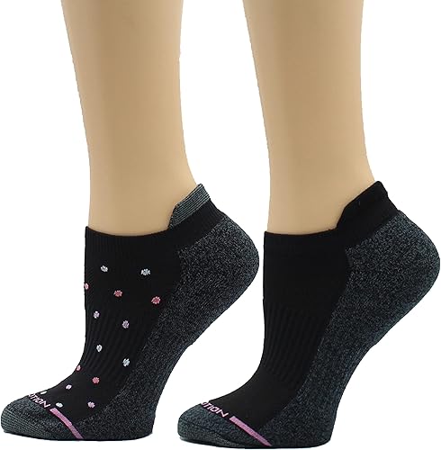 Miniatura 7 de Dr. Motion Calcetines de compresión de corte bajo para mujer, paquete de 2