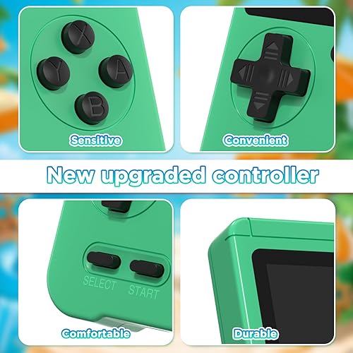 Miniatura 4 de Consola de juegos de mano retro, 500 videojuegos integrados, reproductor de videojuegos portátil con pantalla lPS de 3.0 pulgadas, batería de 1200