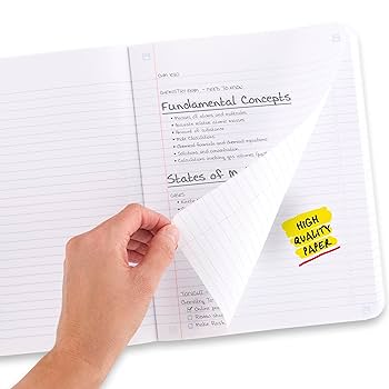 Quality Company Design Program 5冊セット Amazon.com : Five Star Composition Book + Study App, 4 Pack