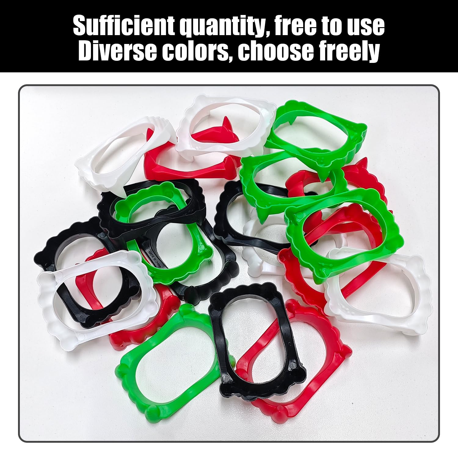 EHFOGJ 20 Pieces Of Simulation Denture Sets, Tricky And Funny Children'S Toys, Cosplay Costumes And Props - Image 4