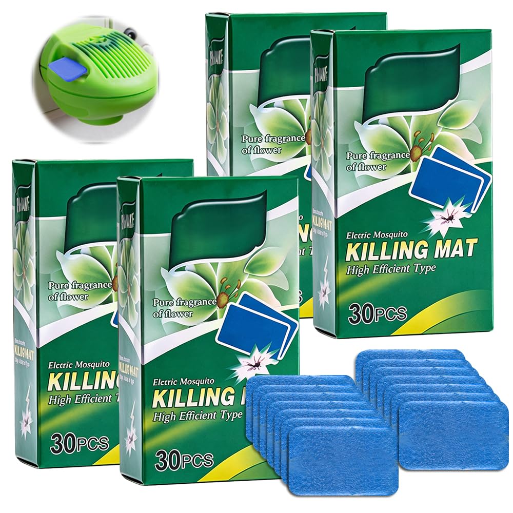 Mosquito Repellent Tablet, 120 Pcs Electric Insect Killer Refill, Plug in Refills for Insect Repellent, Mosquito Killer, Summer Sleep Indoor Use