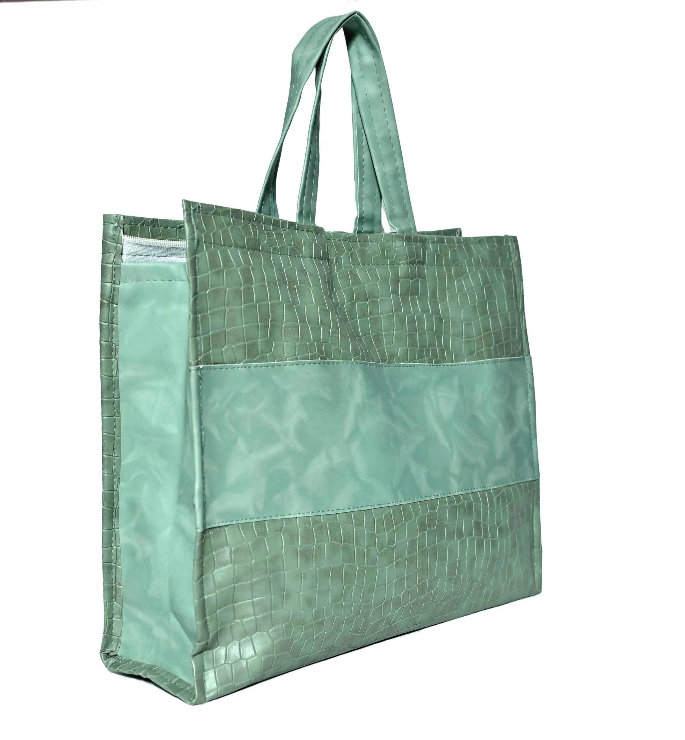 TRENDING HUT Womens Tote Bag Fashionable Daily Use Handbag. (Green) (B0D58861ZN) Amazon Price History, Amazon Price Tracker