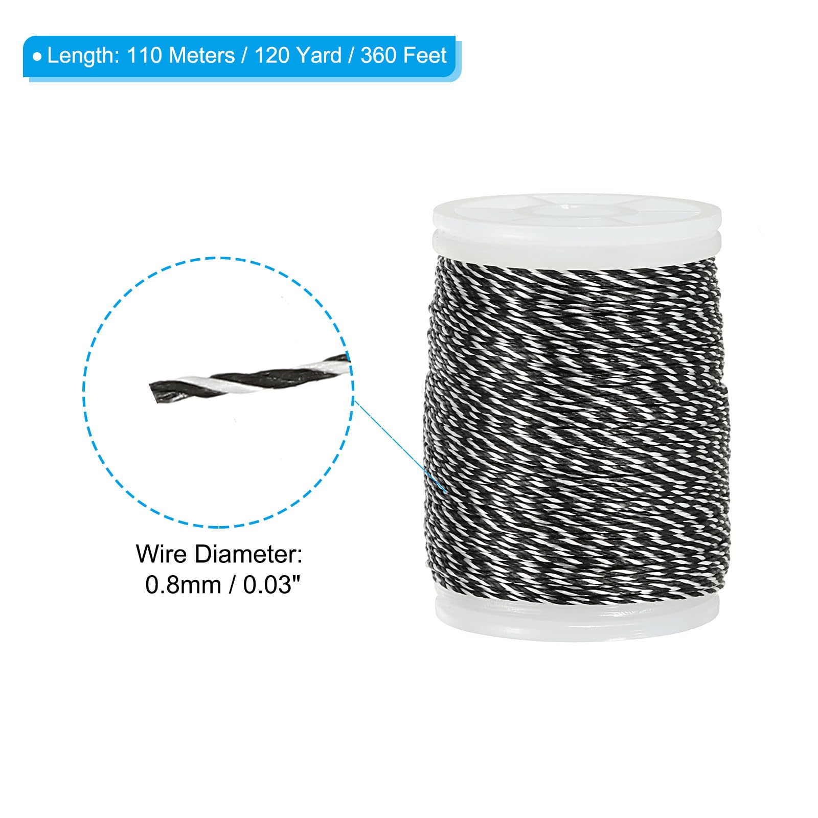 PATIKIL Archery Bow String Serving Thread 120 Yard/110M - Image 2