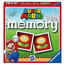 Ravensburger – Super Mario Mini Memory | Gioco Bambino 3 Anni | Memory Gioco per Bambino | 48 Carte Di Supermario | Regalo Bambino 3 Anni o Piu Mario Bros | 2-6 Giocatori