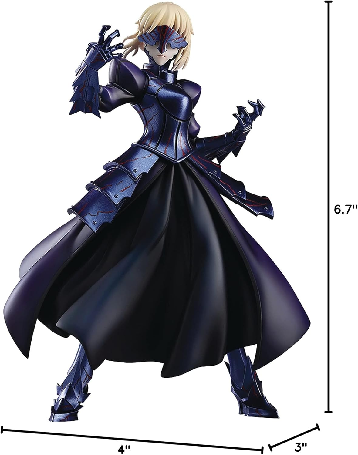 Max Factory Fate/Stay Night: Heaven’s Feel: Saber Alter Pop Up Parade PVC Figure,Multicolor,6.7 inches