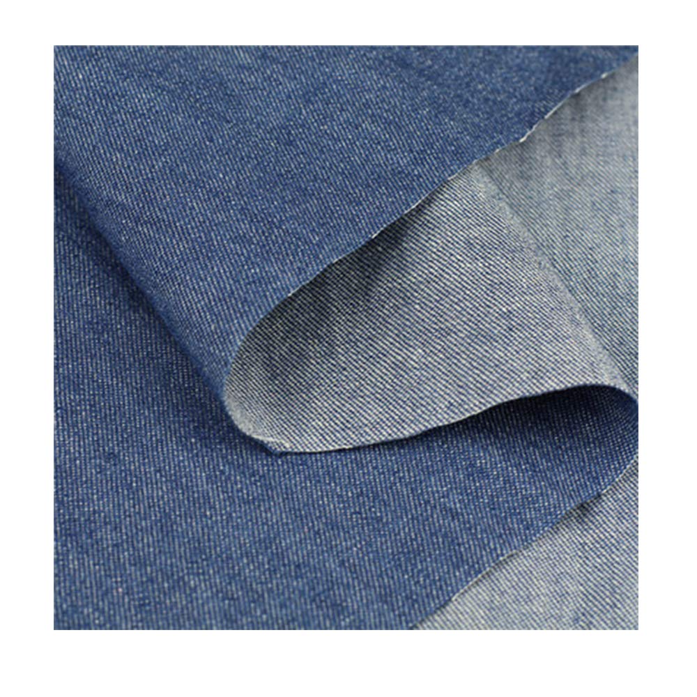Toile denim de coton extensible respirante effet eau légère laver