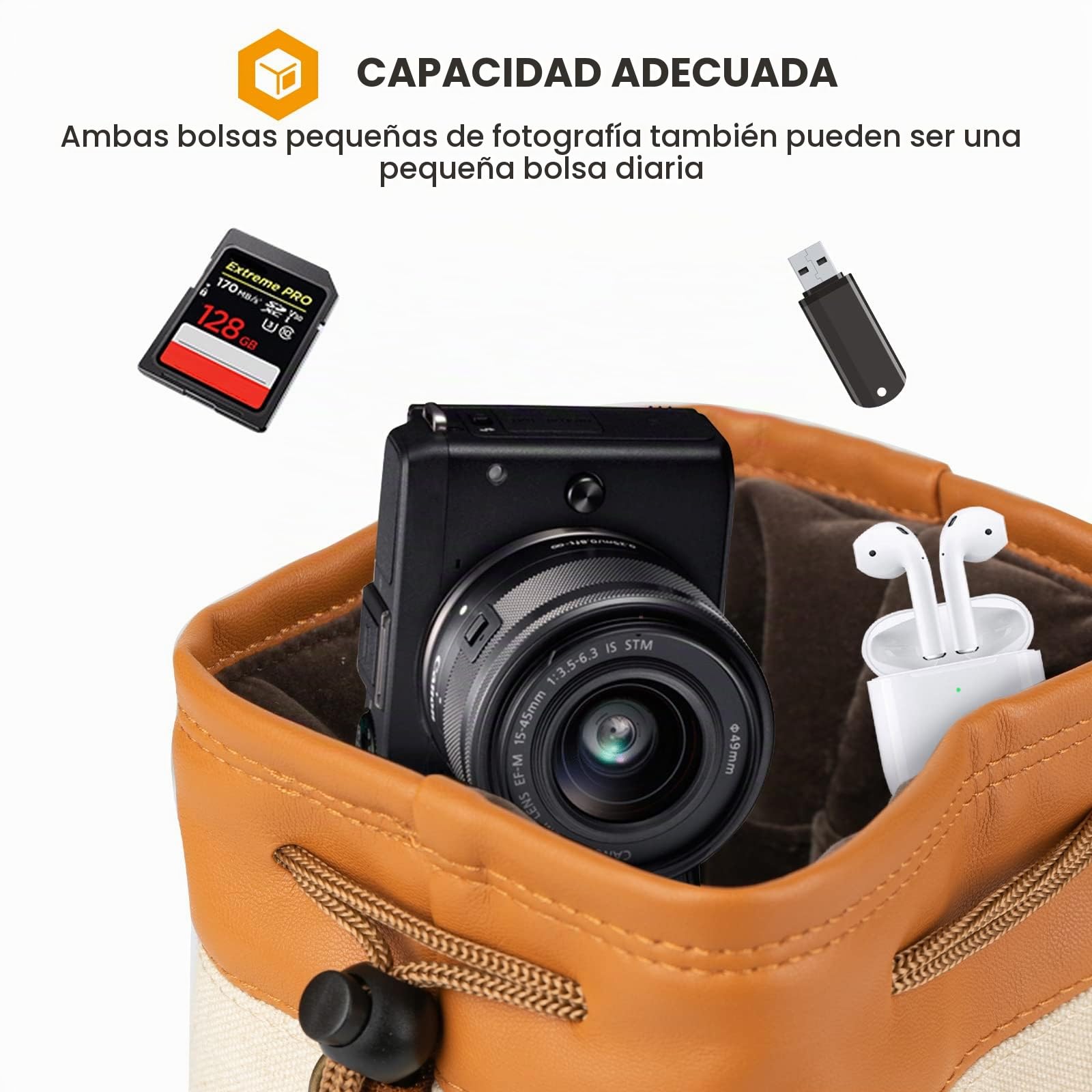 TARION - Bolso fotográfico SLR/DSLR/Espejo para cámaras réflex y Accesorios