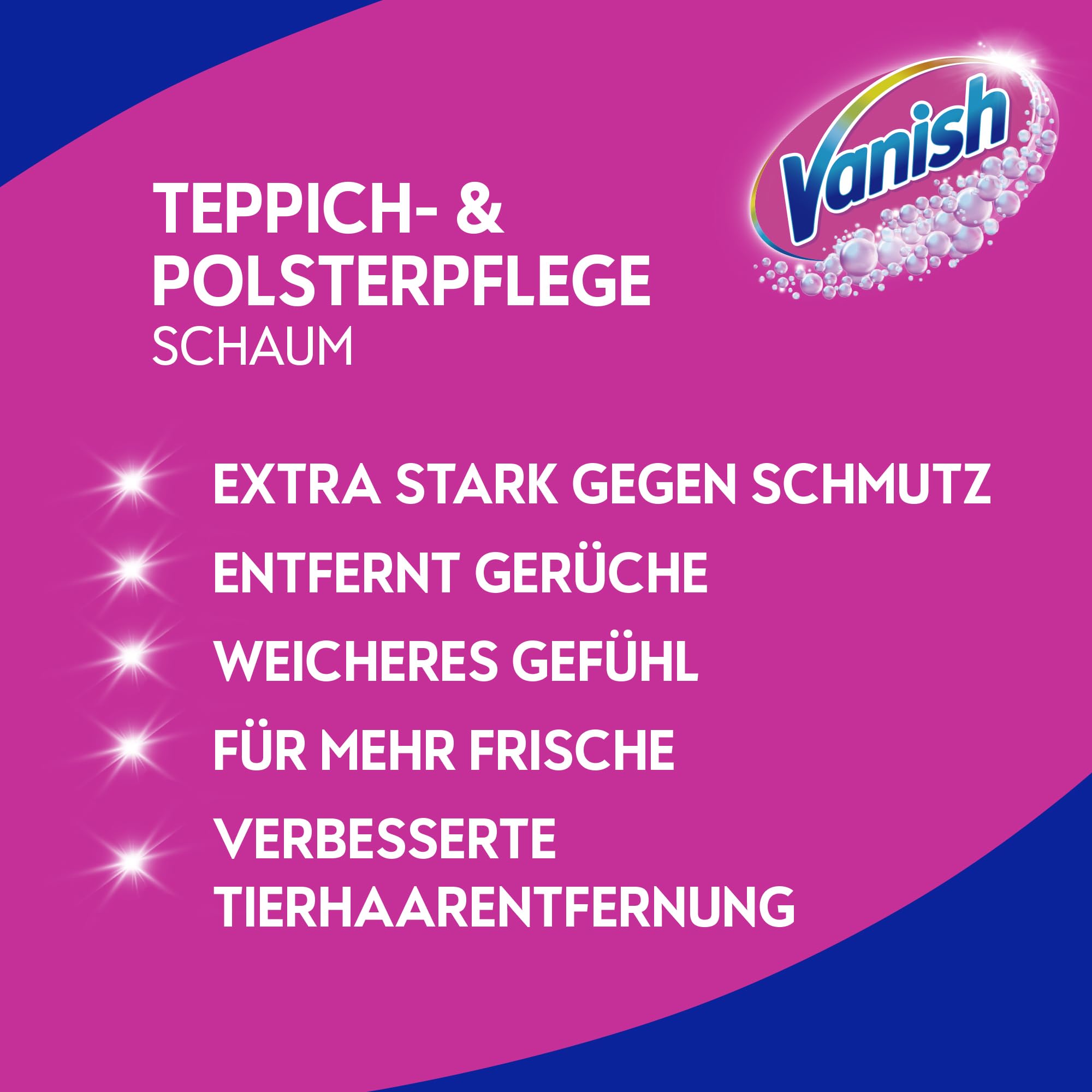 Vanish Alfombra Power espuma, 1er Pack (1 x 650 g)