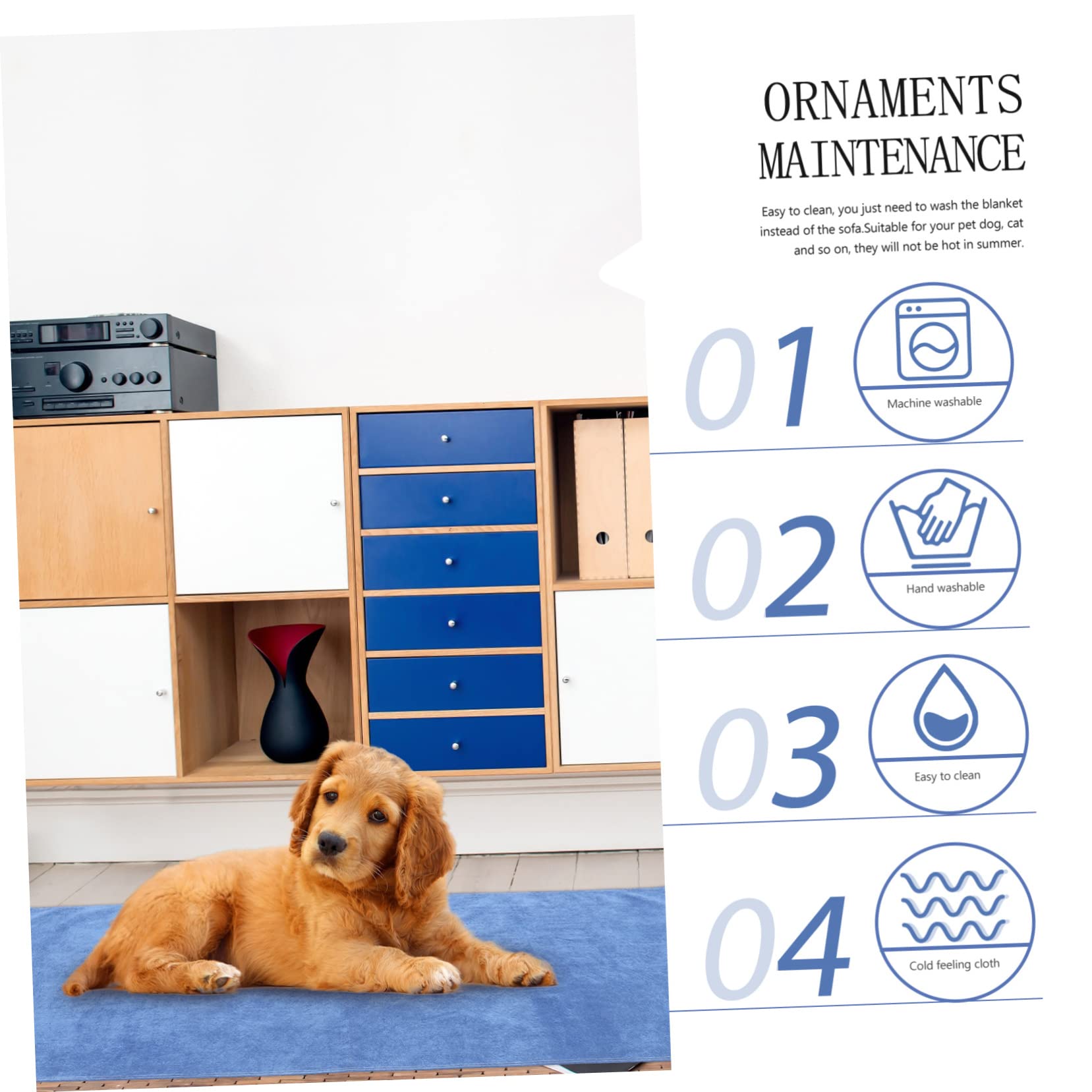 ifundom Coperta per animali domestici impermeabili coperta cagnolino di grandi dimensioni cane lavabile Cani gatto rivestimento decorativo per divano copridivano Poliestere (poliestere)