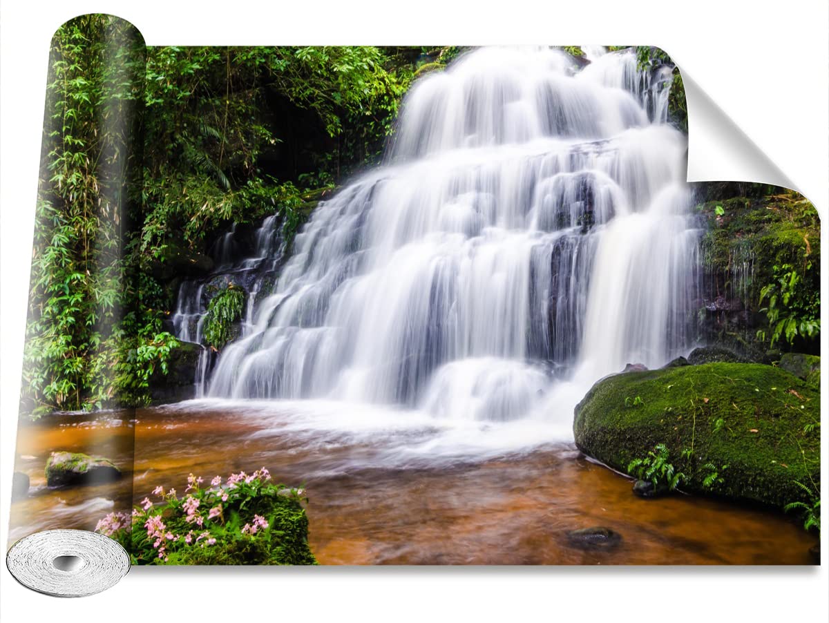 Cascade en Thaïlande décoration murale haut de gamme Tulup 312x219 cm