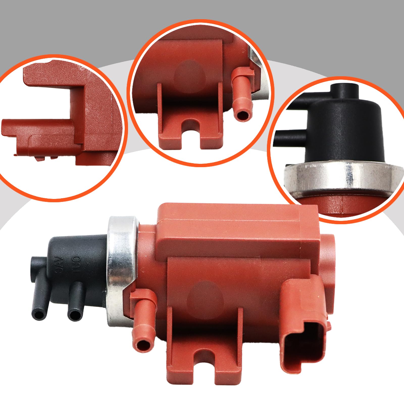 Valvola solenoide a pressione turbo 9652570180 compatibile con partner 1007 206 207 307 308 607 Partner Berlingo C2 C3 II C4 Picasso C5 II Xsara Picasso Fiesta VI Focus II 1.6 Hdi