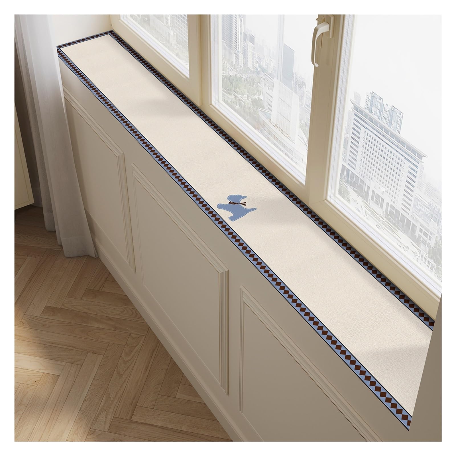 Window Sill Protector for Pets, Anti-Scratch and Waterproof with Non-Slip Backing, Ideal for Bedroom and Reading Room
