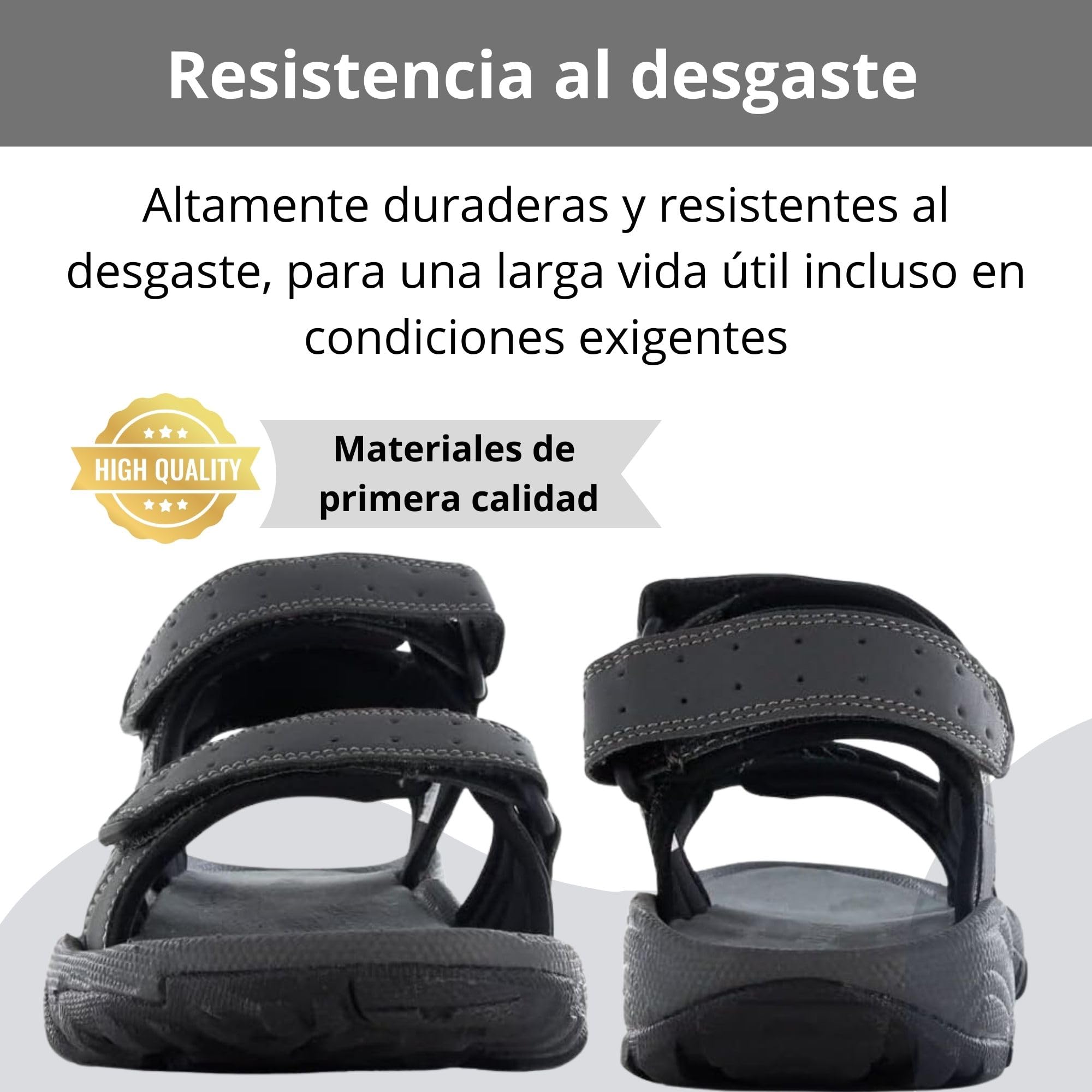 HI-TEC NERPA Sandalia deportiva hombre, zapatillas exterior senderismo, calzado de uso diario con planta de serraje