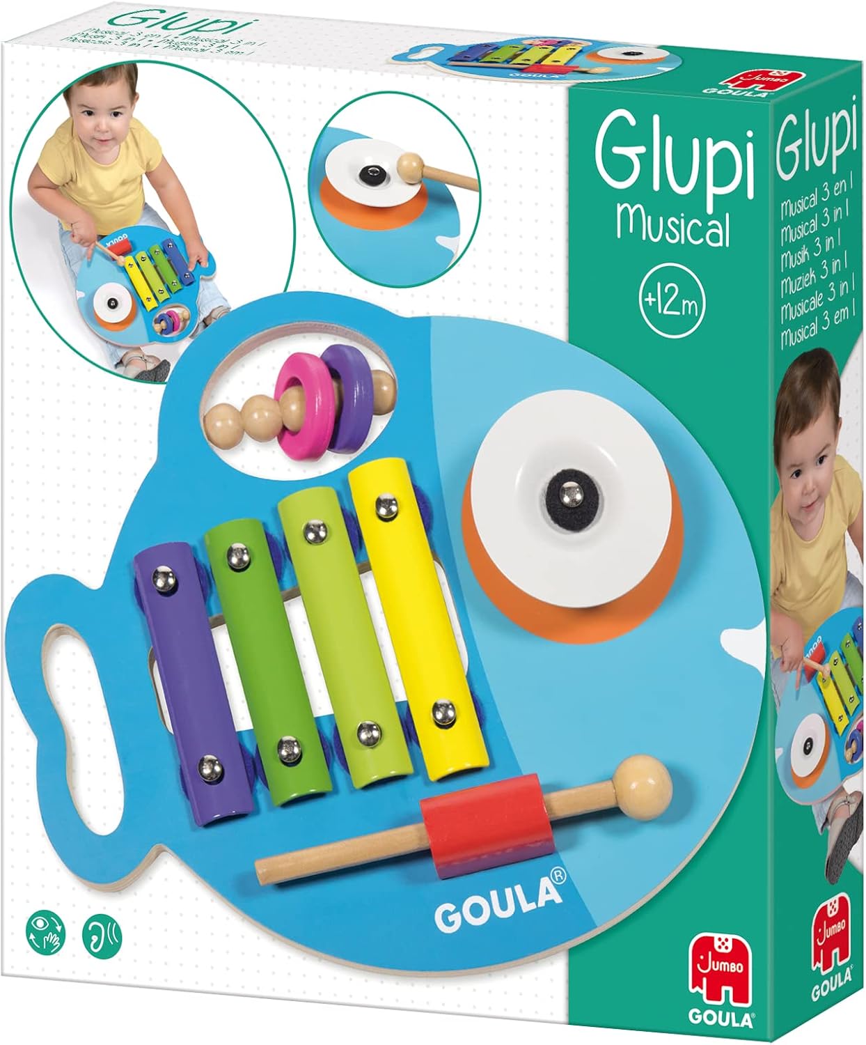 Goula 3-in-1 Glupi Musical Toy