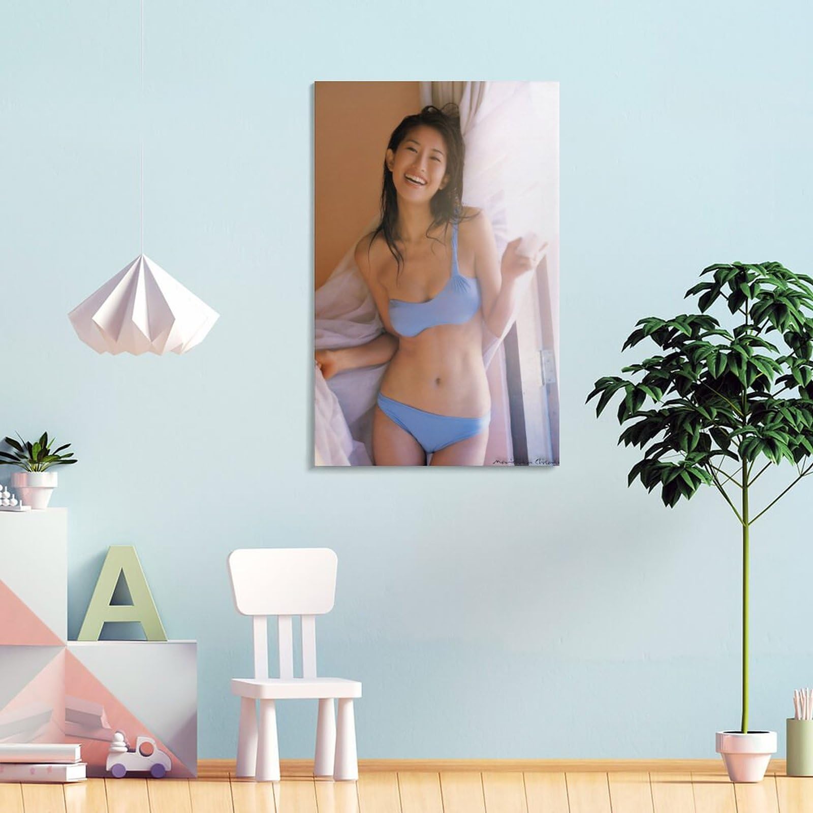 Amazon.co.jp: 森下千里写真ビキニポスターアートパネル アート