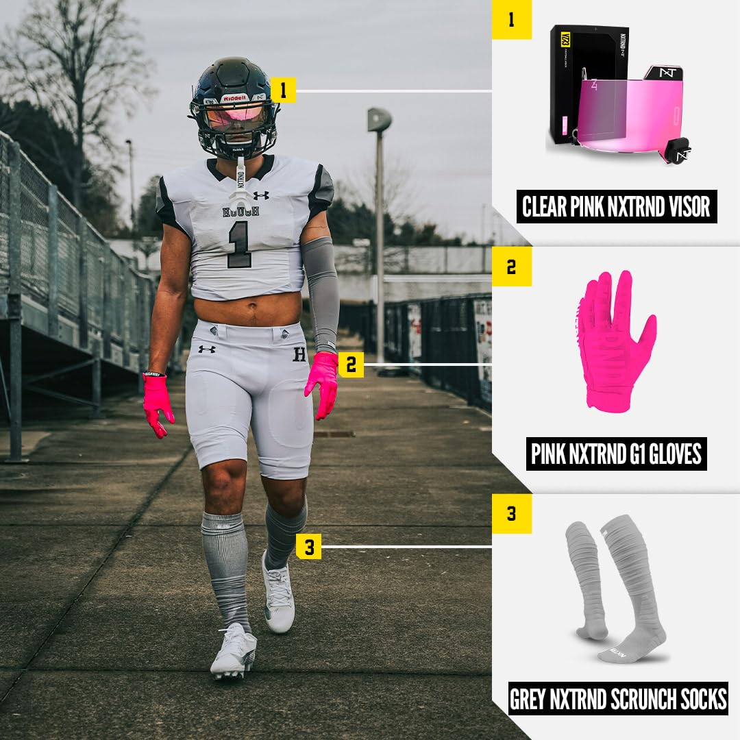 Nxtrnd G3 Pro Guantes De Fútbol Aericano, Guantes Dedos Reforzados