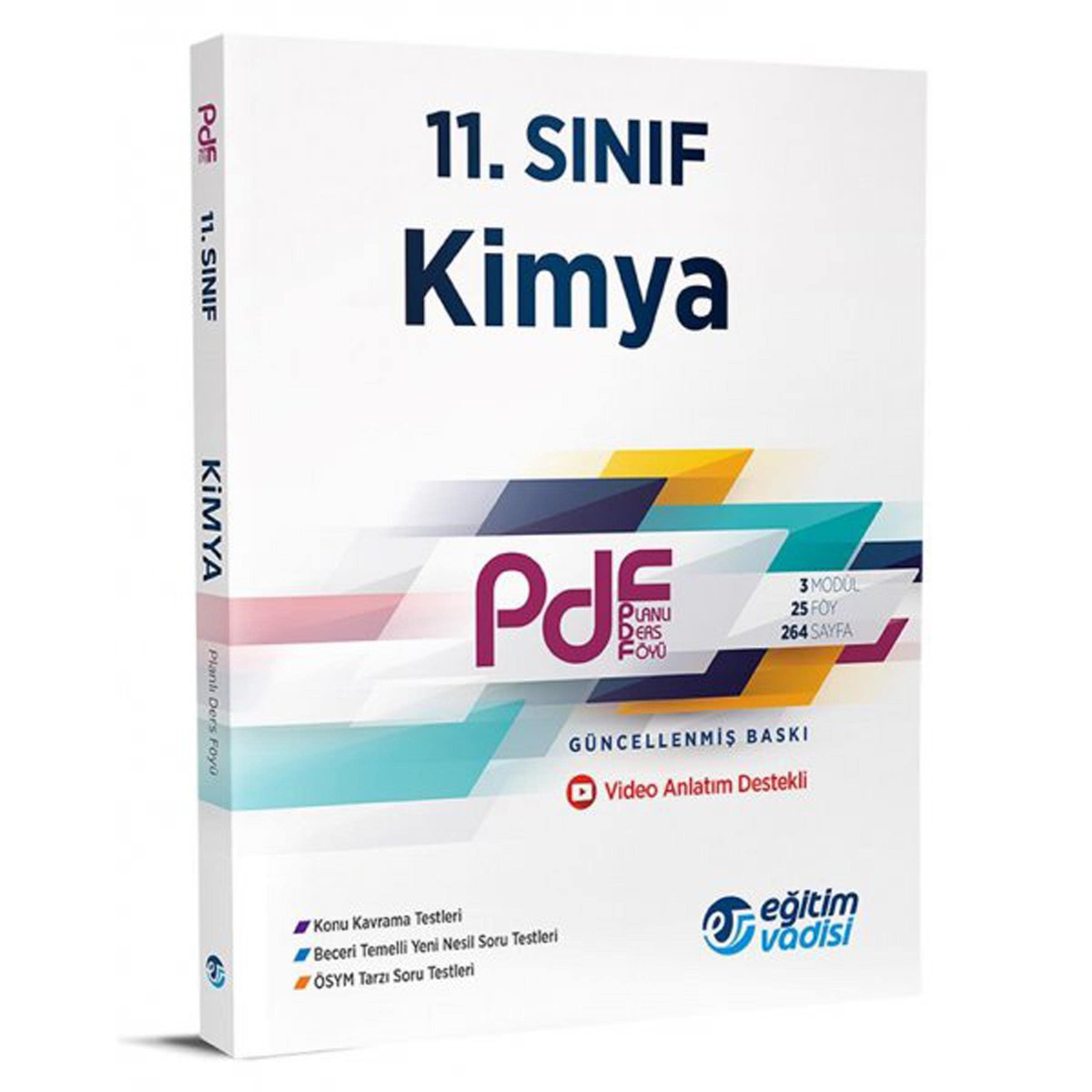 Eğitim Vadisi 11. Sınıf Kimya Güncel PDF Planlı Ders Föyü