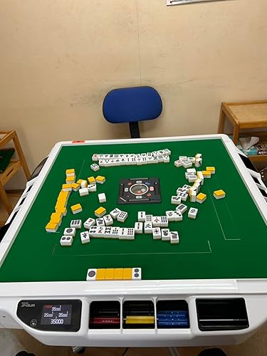 Amazon.co.jp: AMOS JP-EX COLOR Mahjong Table for Home Use with