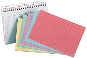 Oxford Spiral Ruled Index Cards: The Cornerstone of Organization