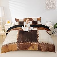 Vista 12 de Funda de edredón de koala para niños, juego de ropa de cama de animales salvajes de Australia con hojas florales y ramas botánicas, funda de edredón